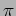 $\pi$